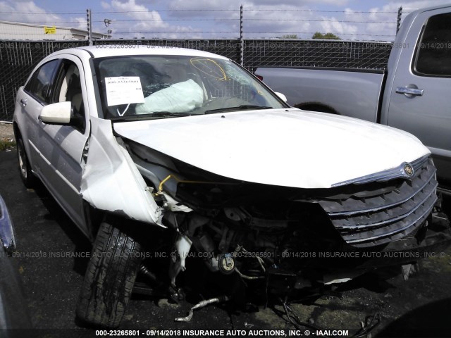 1C3LC66M47N689155 - 2007 CHRYSLER SEBRING LIMITED WHITE photo 1