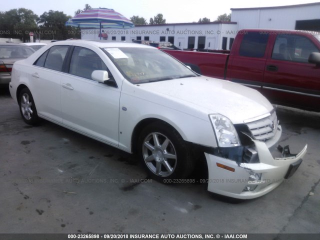 1G6DW677960217936 - 2006 CADILLAC STS WHITE photo 1