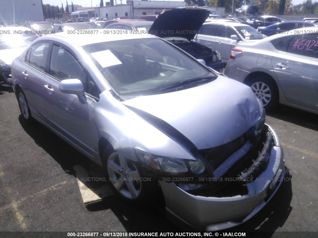 2HGFA1F64BH518976 - 2011 HONDA CIVIC LX-S SILVER photo 1