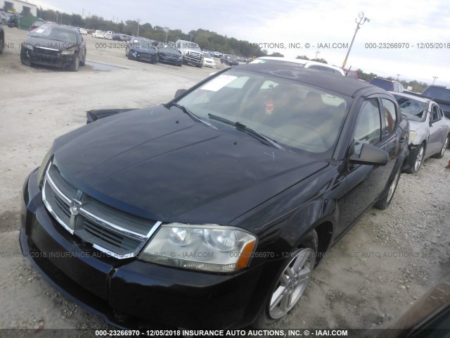 1B3LC56D49N534566 - 2009 DODGE AVENGER SXT/R/T Unknown photo 2