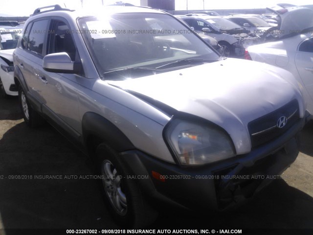 KM8JN72D46U375658 - 2006 HYUNDAI TUCSON GLS/LIMITED 银色 照片 1