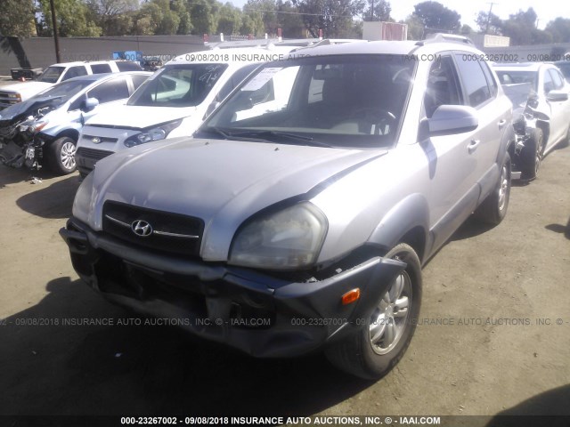 KM8JN72D46U375658 - 2006 HYUNDAI TUCSON GLS/LIMITED 银色 照片 2