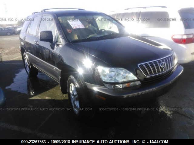 JTJHF10U510189138 - 2001 LEXUS RX 300 BLACK photo 1