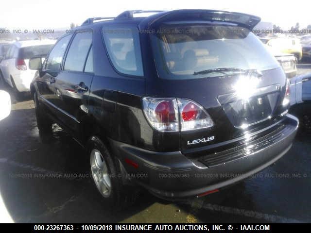 JTJHF10U510189138 - 2001 LEXUS RX 300 BLACK photo 3