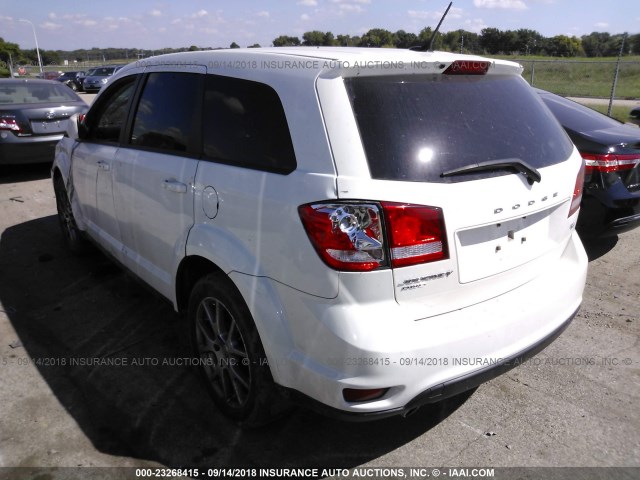 3C4PDDEG1FT655618 - 2015 DODGE JOURNEY R/T WHITE photo 3