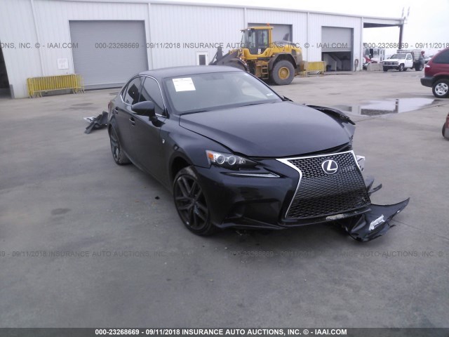 JTHBE1D29F5021970 - 2015 LEXUS IS 350 BLACK photo 1