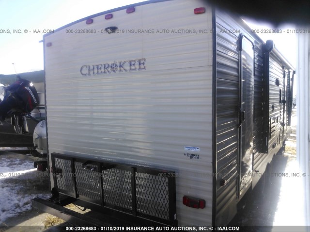 4X4TCKC24GX121624 - 2016 FOREST RIVER 274DBH CHEROKEE  棕色 照片 4