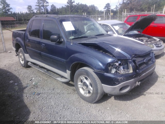 1FMZU67E53UA40518 - 2003 FORD EXPLORER SPORT TR  BLUE photo 1