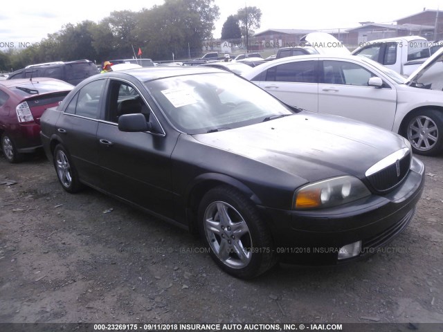 1LNHM87A42Y607104 - 2002 LINCOLN LS BLACK photo 1