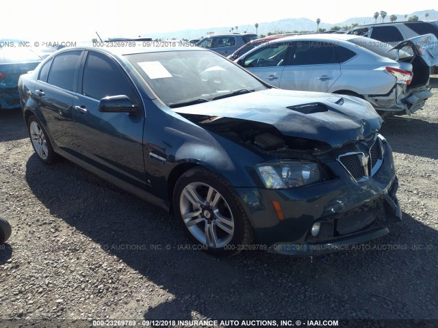 6G2ER57769L156364 - 2009 PONTIAC G8 BLUE photo 1