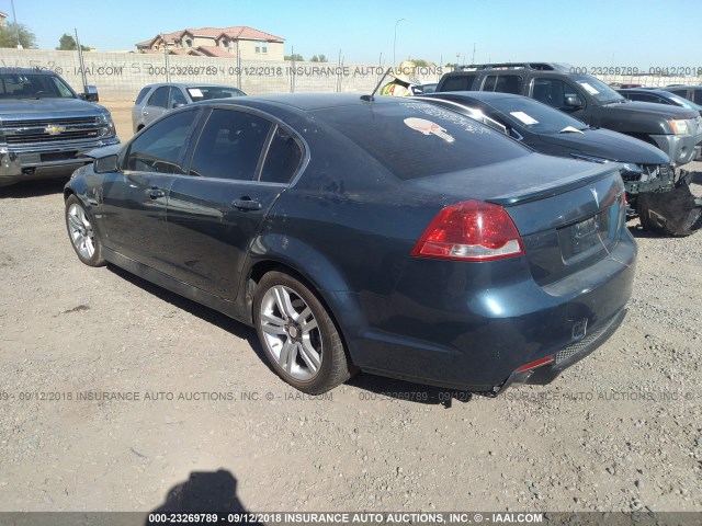 6G2ER57769L156364 - 2009 PONTIAC G8 BLUE photo 3