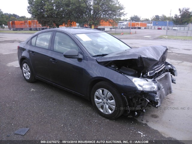 1G1PA5SH2E7478889 - 2014 CHEVROLET CRUZE LS GRAY photo 1