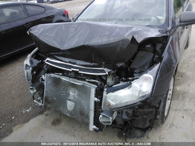 1G1PA5SH2E7478889 - 2014 CHEVROLET CRUZE LS GRAY photo 6