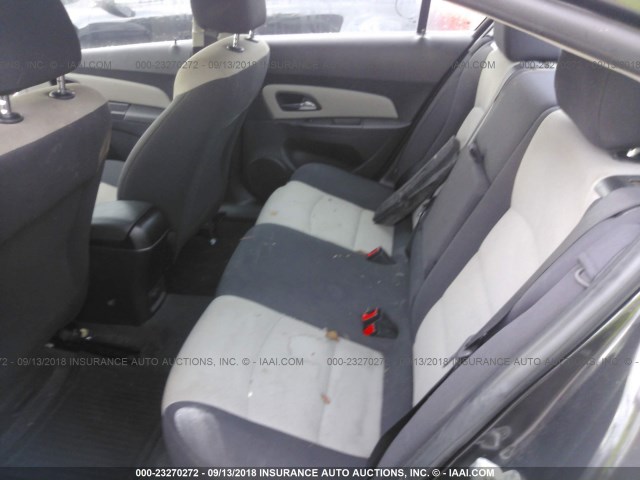 1G1PA5SH2E7478889 - 2014 CHEVROLET CRUZE LS GRAY photo 8