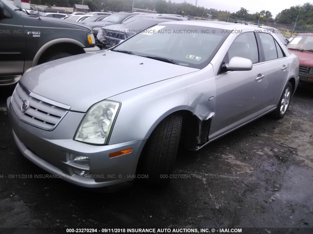 1G6DW677460218489 - 2006 CADILLAC STS SILVER photo 2