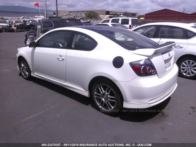 JTKDE167690278372 - 2009 TOYOTA SCION TC 白色 照片 3