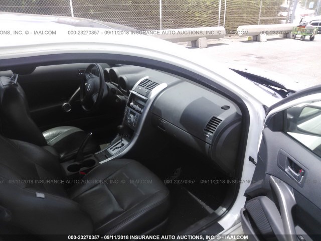JTKDE167690278372 - 2009 TOYOTA SCION TC 白色 照片 5