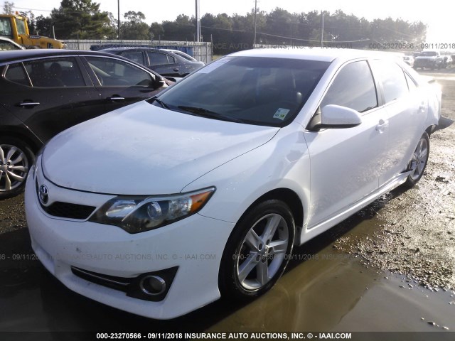 4T1BF1FK7CU165915 - 2012 TOYOTA CAMRY SE/LE/XLE 白色 照片 2