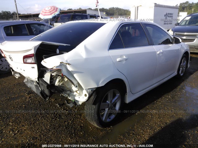 4T1BF1FK7CU165915 - 2012 TOYOTA CAMRY SE/LE/XLE 白色 照片 4