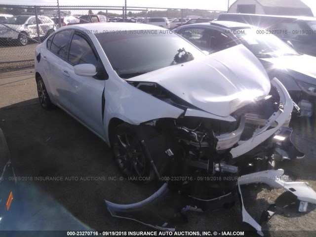 1C3CDFBB1ED865938 - 2014 DODGE DART SXT WHITE photo 1