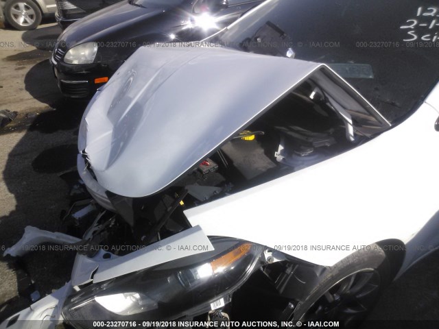 1C3CDFBB1ED865938 - 2014 DODGE DART SXT WHITE photo 10