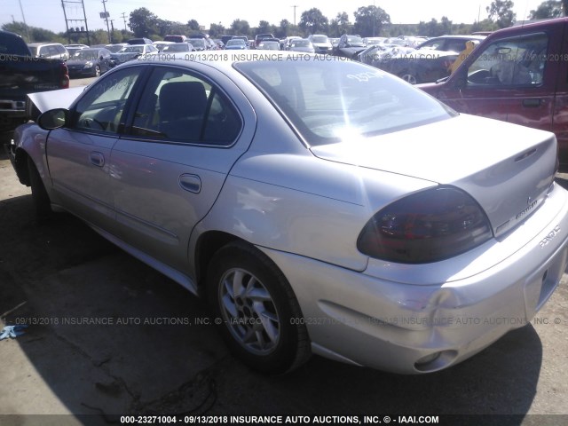 1G2NE52F54M572318 - 2004 PONTIAC GRAND AM SE SILVER photo 3