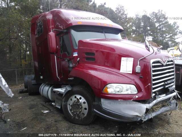 1M1AW07Y1CM021001 - 2012 MACK CXU613 CXU600 RED photo 1