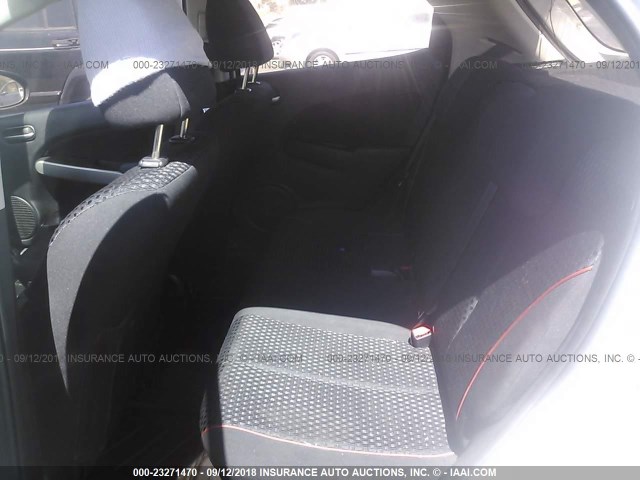 JM1DE1HY5B0105087 - 2011 MAZDA MAZDA2 WHITE photo 8