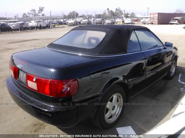 WAUAA88G5SA002242 - 1995 AUDI CABRIOLET BLACK photo 4