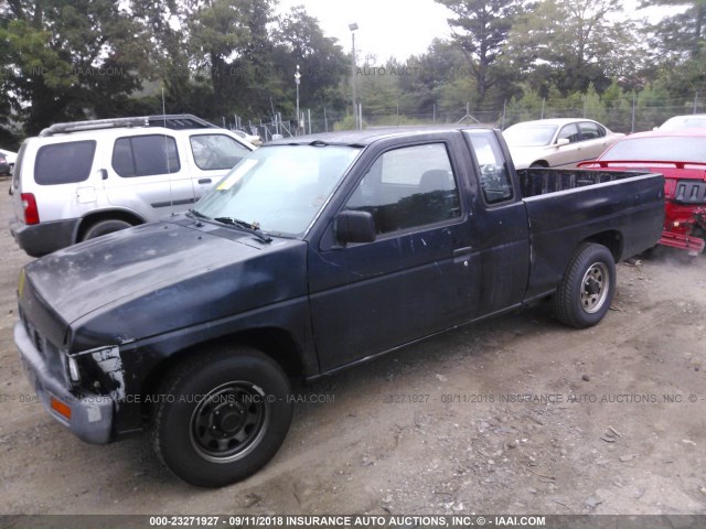 1N6SD16S6PC358432 - 1993 NISSAN TRUCK BLACK photo 2