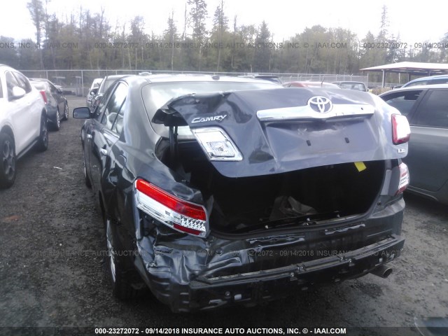 4T1BF3EK0AU032150 - 2010 TOYOTA CAMRY SE/LE/XLE GRAY photo 6