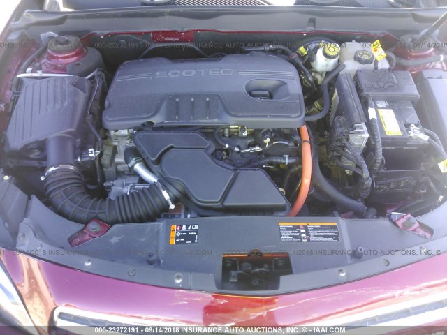 1G11D5RR8DF114444 - 2013 CHEVROLET MALIBU 1LT BURGUNDY photo 10