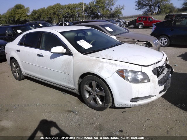 1G1ZC5E00CF382285 - 2012 CHEVROLET MALIBU 1LT თეთრი ფოტო 1