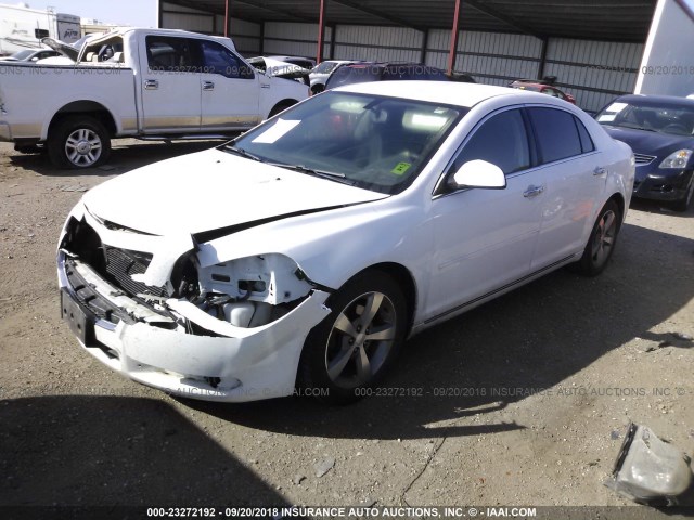 1G1ZC5E00CF382285 - 2012 CHEVROLET MALIBU 1LT თეთრი ფოტო 2