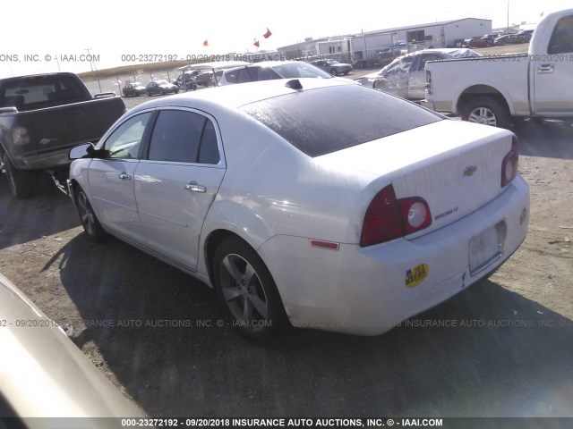 1G1ZC5E00CF382285 - 2012 CHEVROLET MALIBU 1LT თეთრი ფოტო 3