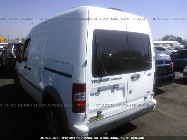 NM0LS7CN2BT058472 - 2011 FORD TRANSIT CONNECT XL WHITE photo 3