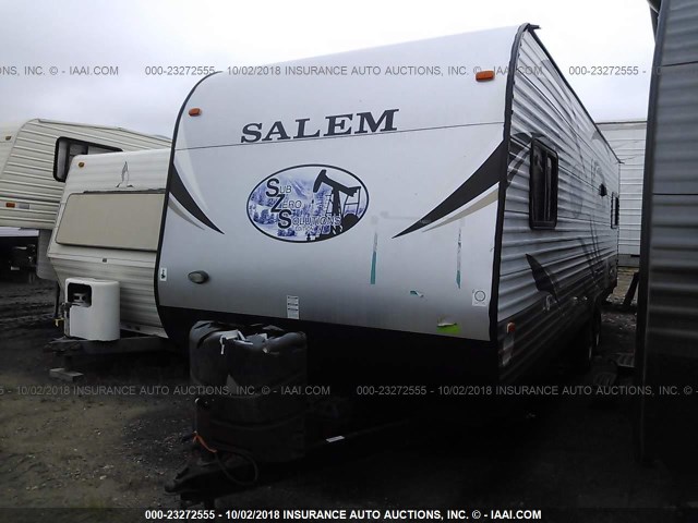 4X4TSMF20EA308322 - 2014 FOREST RIVER 8X30 SALEM  白色 照片 2
