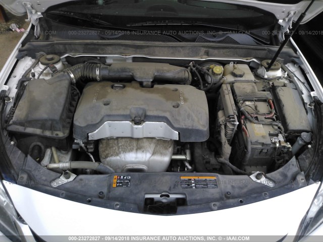 1G11C5SLXEF215138 - 2014 CHEVROLET MALIBU 1LT 白色 照片 10