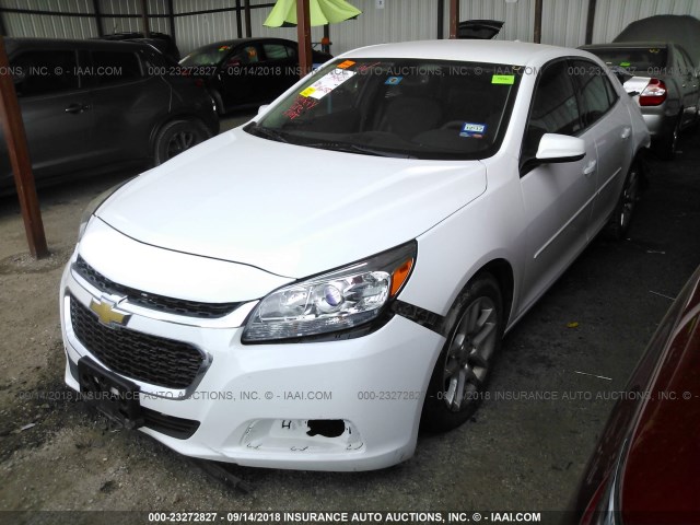 1G11C5SLXEF215138 - 2014 CHEVROLET MALIBU 1LT 白色 照片 2