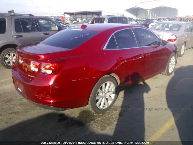 1G11E5SL0EF149984 - 2014 CHEVROLET MALIBU 2LT RED photo 4