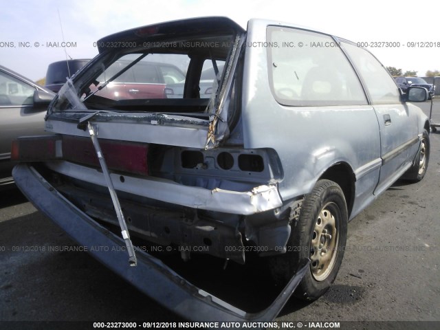 JHMED6352JS013020 - 1988 HONDA CIVIC 1.5 DX BLUE photo 6