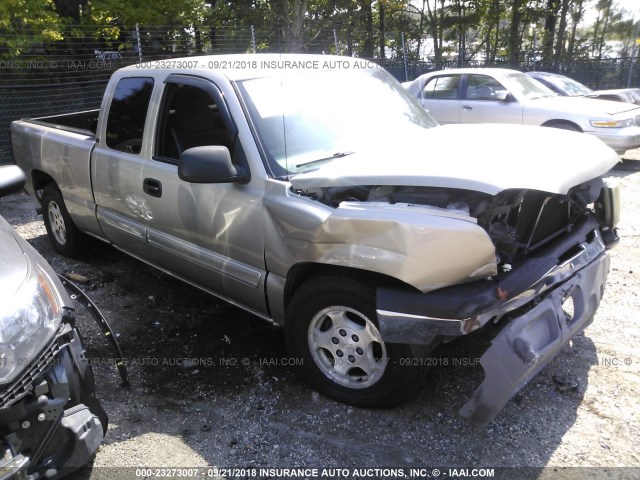 2GCEC19V431113220 - 2003 CHEVROLET SILVERADO C1500 BEIGE photo 1