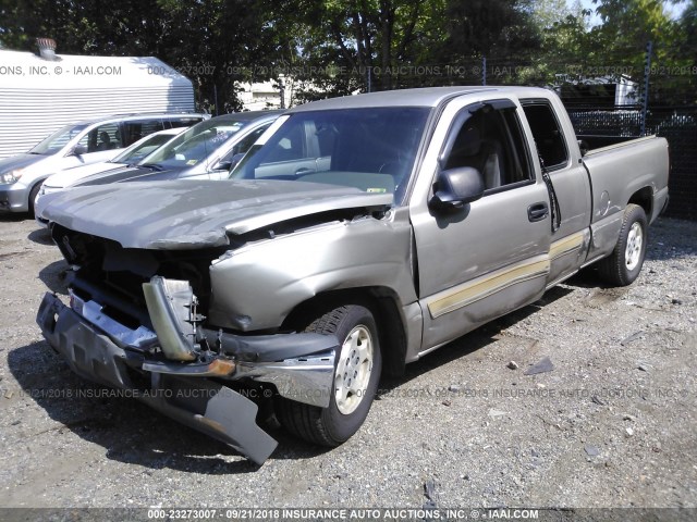 2GCEC19V431113220 - 2003 CHEVROLET SILVERADO C1500 BEIGE photo 2