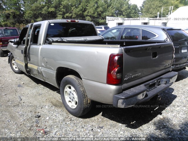 2GCEC19V431113220 - 2003 CHEVROLET SILVERADO C1500 BEIGE photo 3