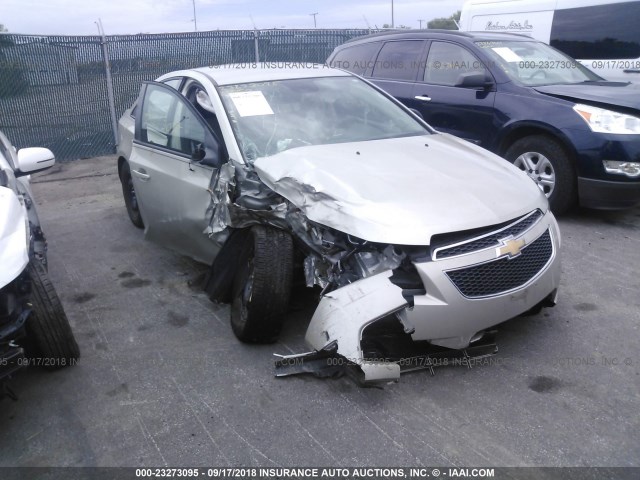 1G1PA5SH0E7131965 - 2014 CHEVROLET CRUZE LS GRAY photo 1