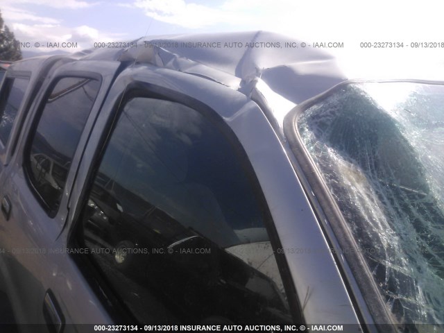 5TEHN72N31Z875211 - 2001 TOYOTA TACOMA DOUBLE CAB 银色 照片 6