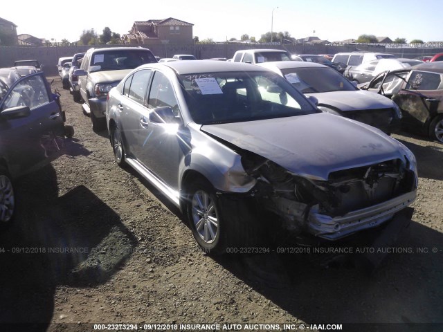 4S3BMBB62B3227699 - 2011 SUBARU LEGACY 2.5I PREMIUM SILVER photo 1