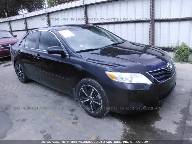 4T4BF3EK7AR067662 - 2010 TOYOTA CAMRY SE/LE/XLE BLACK photo 1