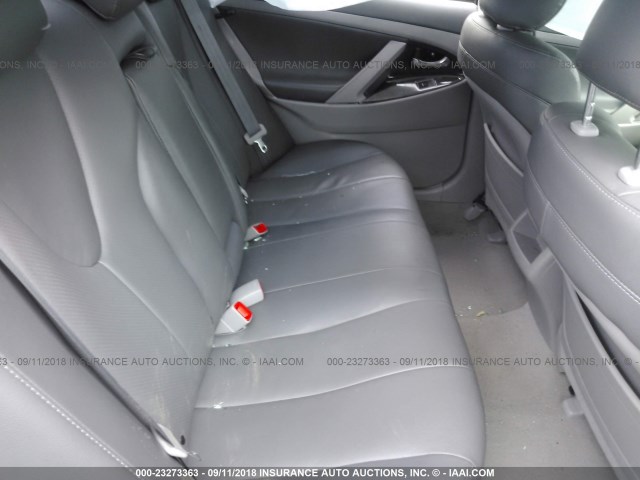 4T4BF3EK7AR067662 - 2010 TOYOTA CAMRY SE/LE/XLE BLACK photo 8
