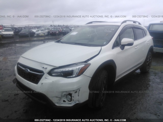 JF2GTAMC6JH246491 - 2018 SUBARU CROSSTREK LIMITED WHITE photo 2